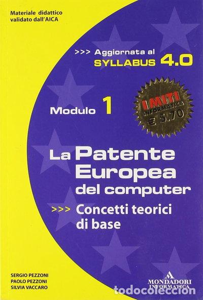 Libros: La patente europea del computer. Modulo 1. Concetti teorici di base- 9788804529705