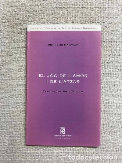 books: El joc de l'amor i de l'atzar- 9788477942580