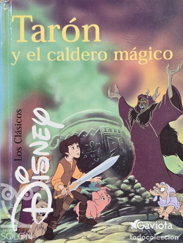 Livres: Tar&oacute;n y el caldero m&aacute;gico - Disney