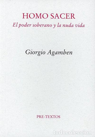 Libros: Homo Sacer- 9788481912067