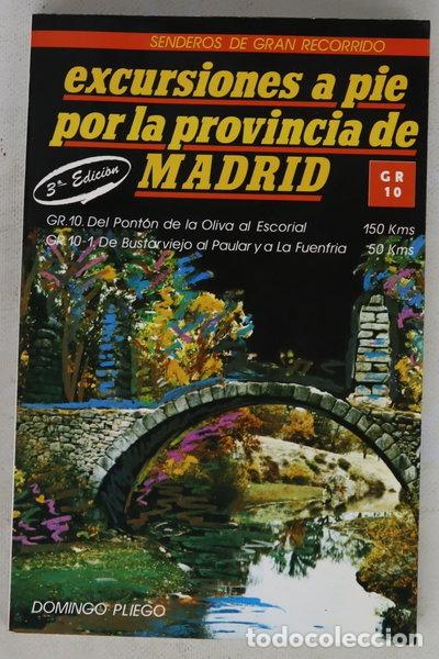 Libros: Excursiones a pie por la provincia de Madrid- 9788439866091