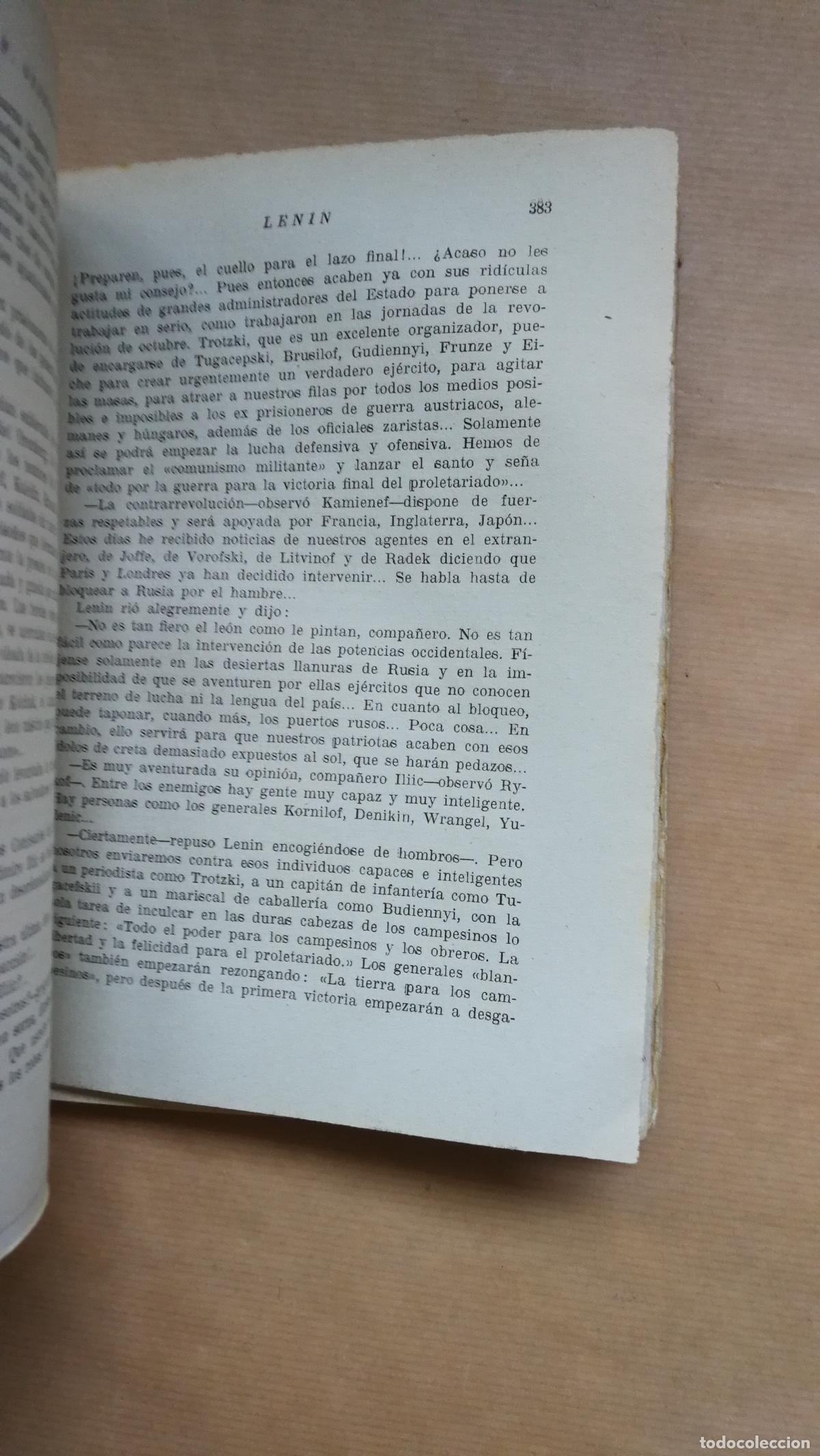 Libros: LENIN - F. Ossendowski - Foto 3