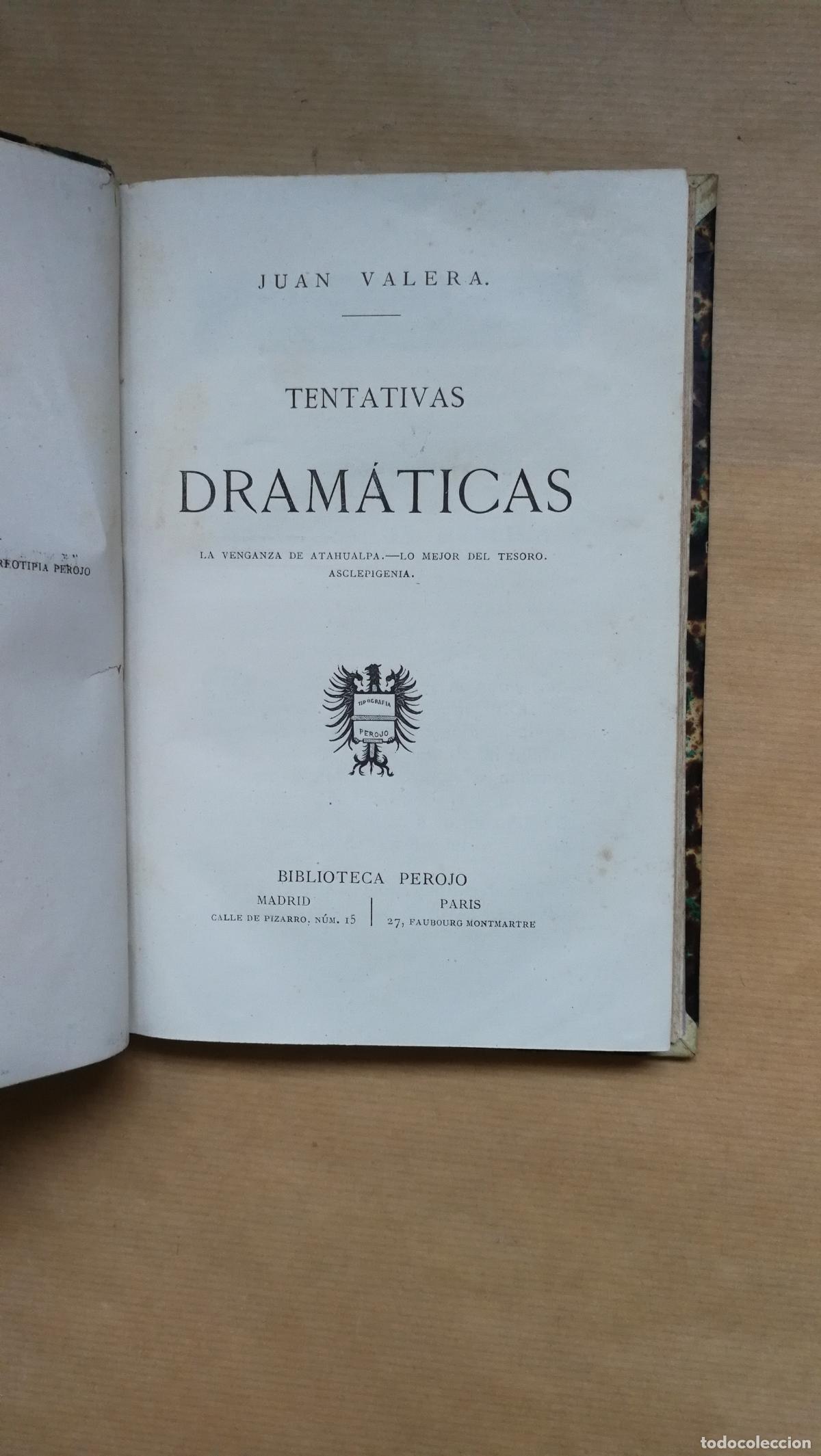 B&uuml;cher: Tentativas dram&aacute;ticas - &rdquo;Valera, Juan&rdquo;
