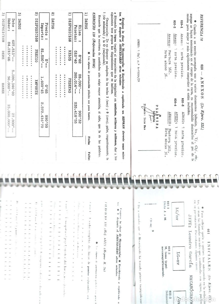 Libros: Mecanograf&iacute;a M&eacute;todo pr&aacute;ctico al Dia. Sistema Cots - Foto 2