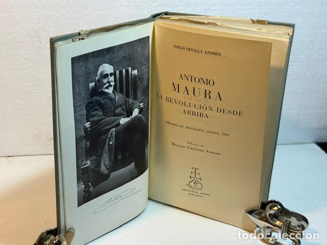 B&uuml;cher: ANTONIO MAURA DIEGO SEVILLA ANDRES 1954