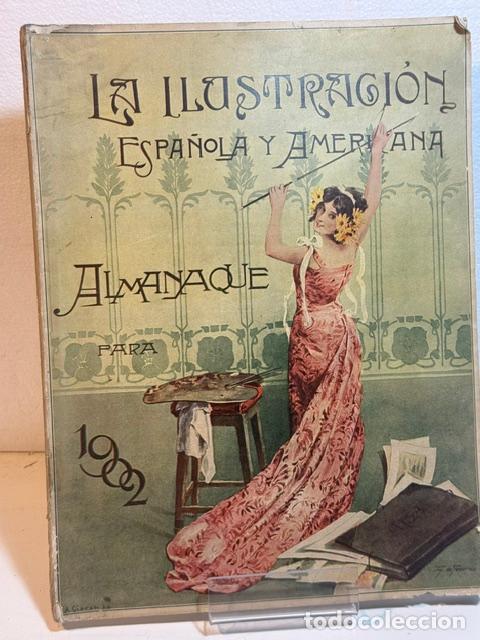 Livres: LA ILUSTRACION ESPA&Ntilde;OLA Y AMERICANA ALMANAQUE PARA 1902