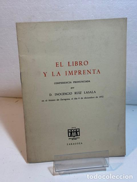 Livres: EL LIBRO Y LA IMPRENTA