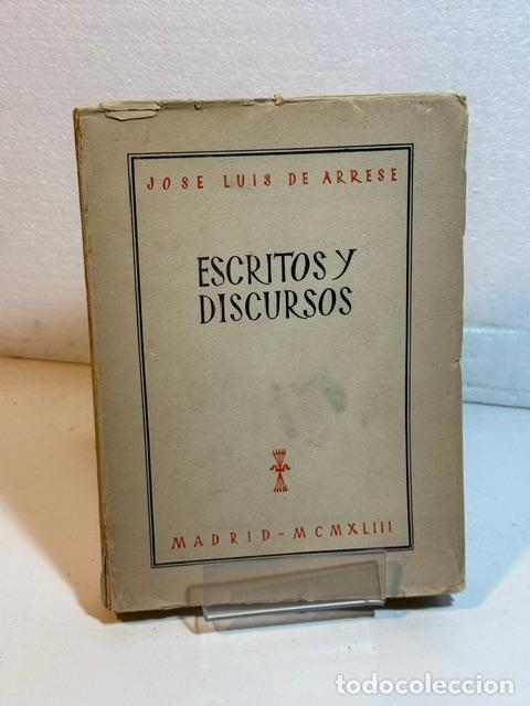Livres: ESCRITOS Y DISCURSOS JOSE LUIS DE ARRESE 1943