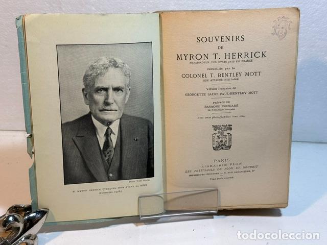 Libros: SOUVENIRS DE MYRON T HERRICK - Foto 1