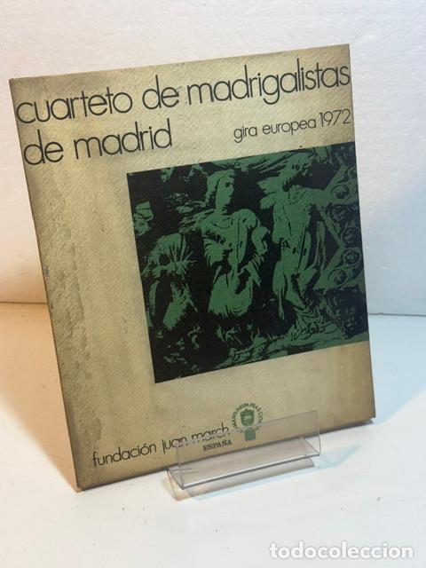 books: CUARTETO DE MADRIGALISTAS DE MADRID