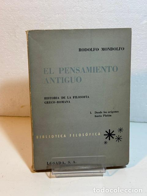 books: EL PENSAMIENTO ANTIGUO