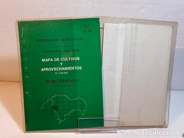B&uuml;cher: MAPA DE CULTIVOS Y APROVECHAMIENTOS MARCHAMALO GUADALAJARA