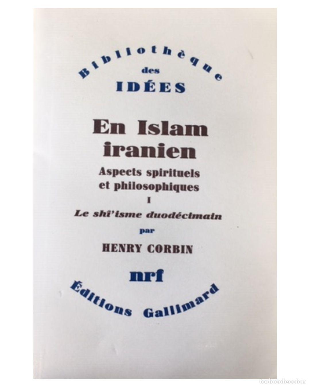 Libros: En Islam Iranien : Aspects spirituels at philosophiques VOLUMEN 1 - Henry Corbin