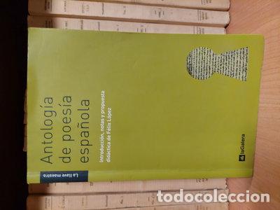 Livres: Antolog&iacute;a de poes&iacute;a espa&ntilde;ola- 9788424632311