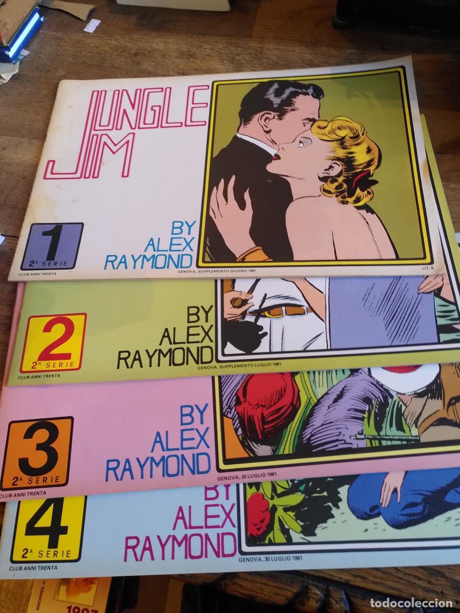Libros: JUNGLE JIM 1, 2, 3 , 4 (2a. Serie. EN ITALIANO ) - Alex Raymond