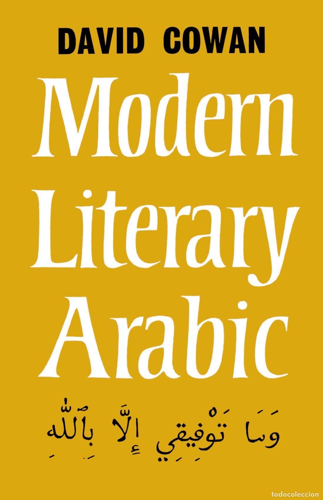 Libros: Modern Literary Arabic -