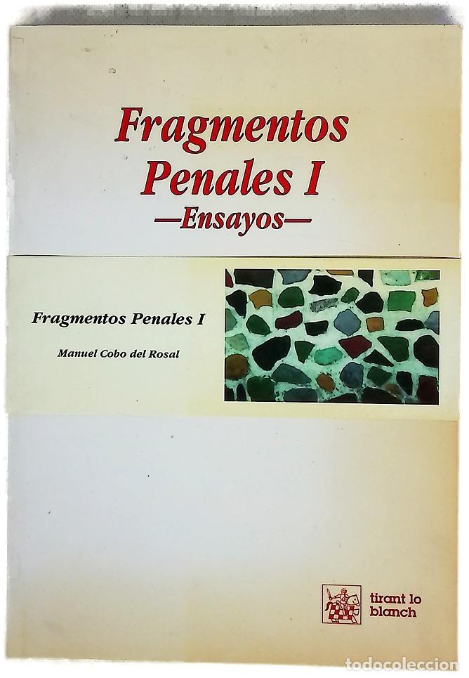 Libros: Fragmentos penales I: Ensayos