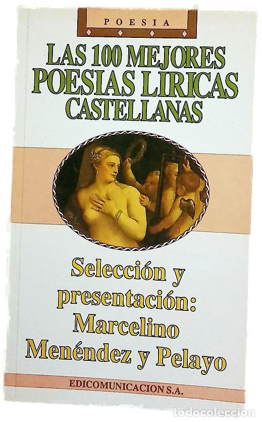 Libros: Las 100 mejores poes&iacute;as l&iacute;ricas castellanas