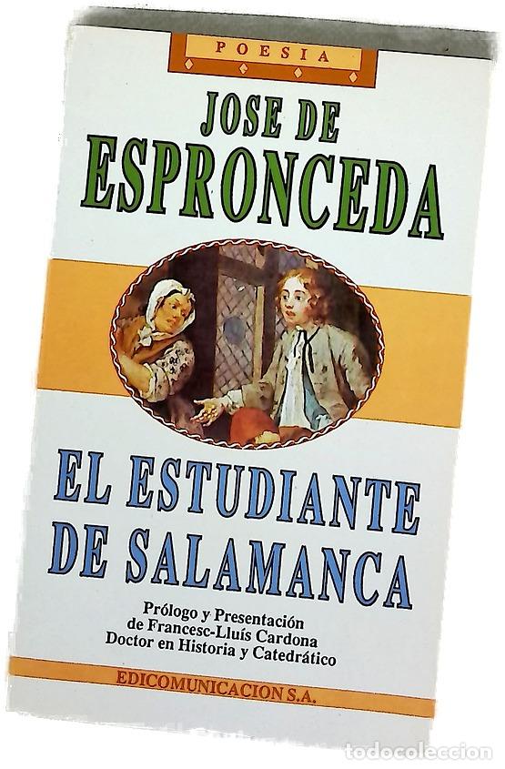 Libros: El estudiante de Salamanca (y otras poes&iacute;as l&iacute;ricas)
