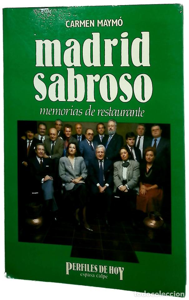 Livros em segunda m&atilde;o: Madrid sabroso memorias de restaurante