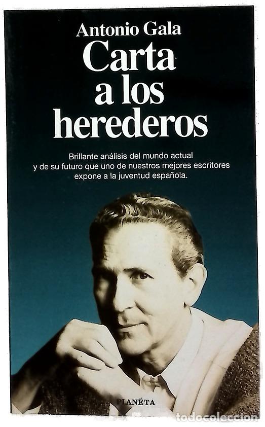 Livros em segunda m&atilde;o: Carta a los herederos - Gala, Antonio