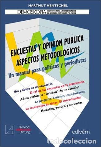 B&uuml;cher: Encuestas y opini&oacute;n p&uacute;blica aspectos metodol&oacute;gicos : un manu - Hartmut Hentschel