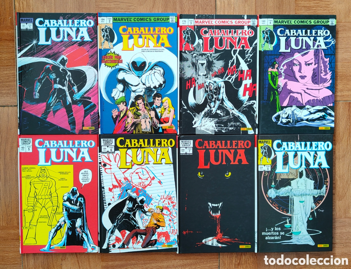 B&uuml;cher: Biblioteca Caballero Luna � 8 Vol&uacute;menes � Completa � Panini - VV. AA.