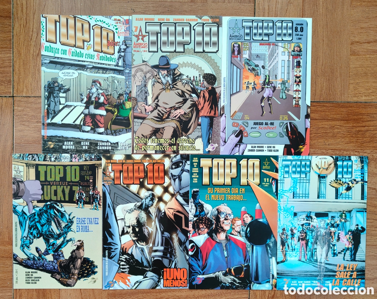 B&uuml;cher: Top 10 � 7 N&uacute;meros (6 al 12) � Planeta DeAgonstini - Alan Moore