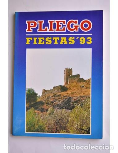 B&uuml;cher: Pliego. Fiestas 1993 - AUTORES VARIOS