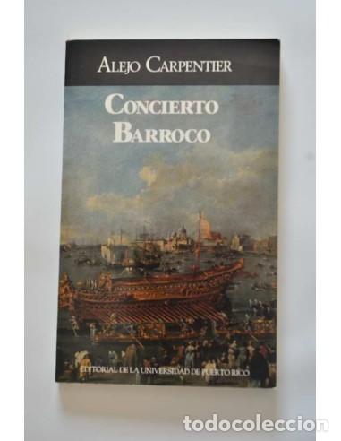 Libros: Concierto barroco - CARPENTIER, Alejo - Foto 1
