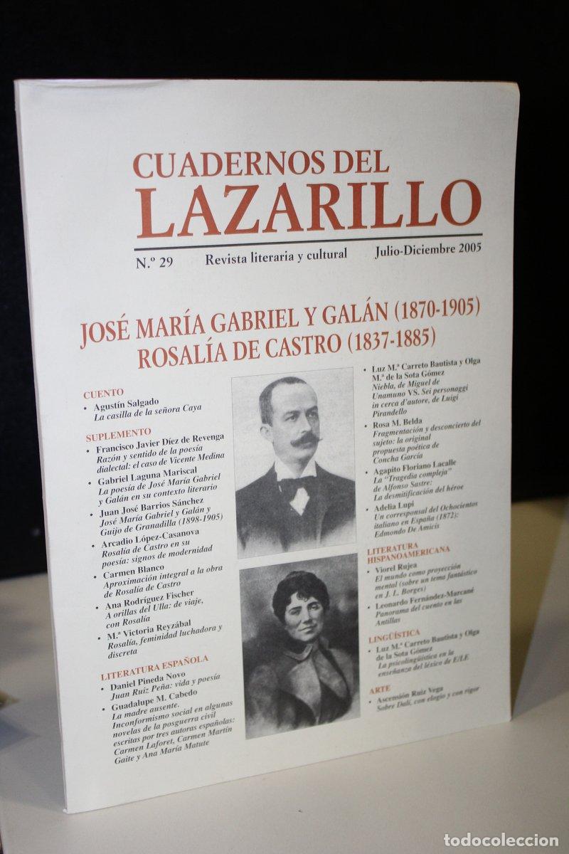 Libros: Cuadernos del Lazarillo. Revista literaria y cultural. N&uacute;mero 29. Julio-Diciembre 2005. - Vv.aa.