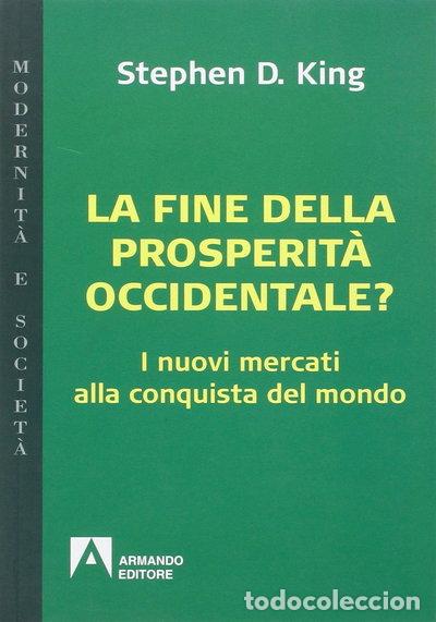 Libros: La fine della prosperit&agrave; occidentale?- 9788860818010