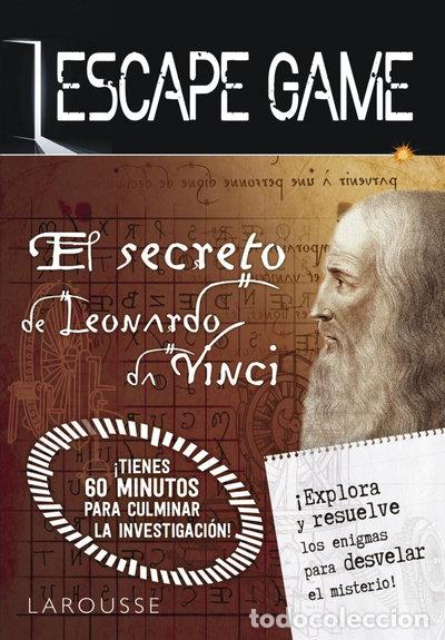 Libros: Escape Game: El secreto de Leonardo da Vinci- 9788417720568