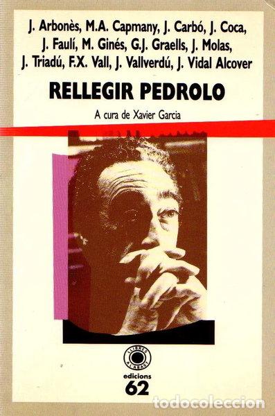 Libros: Rellegir Pedrolo- 9788429734782