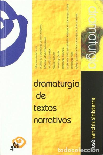 B&uuml;cher: Dramaturgia de textos narrativos- 9788489987555