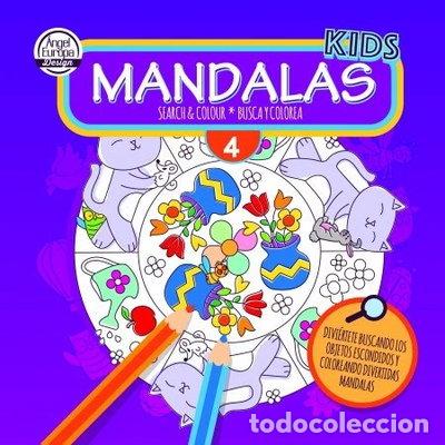 Libros: Libro de Mandalas Infantiles Busca y colorea N&ordm;4- 8435462491943