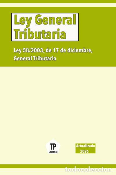 Livres: Ley General Tributaria- 9798334464506