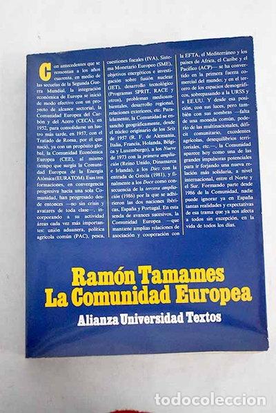 Libri di seconda mano: La Comunidad Europea- 9788420681160
