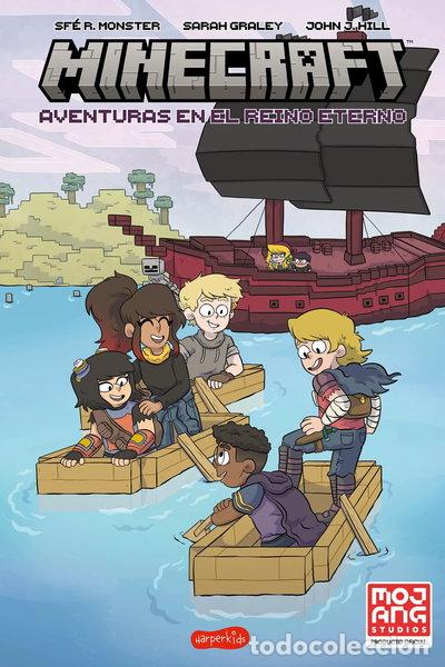 Libros: Minecraft oficial: Aventuras en el Reino Eterno- 9788418774836