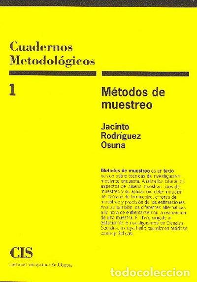 Libros: M&eacute;todos de muestreo- 9788474761573