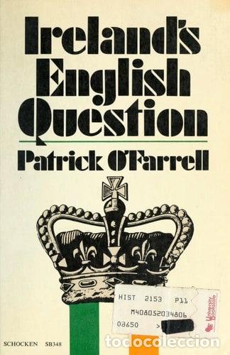 Livres: Ireland's English Question- 9780805203486