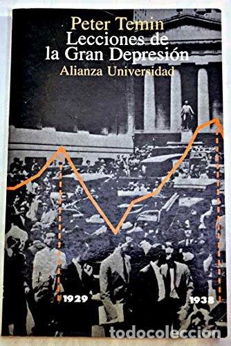 B&uuml;cher: Lecciones de la Gran Depresi&oacute;n- 9788420628356