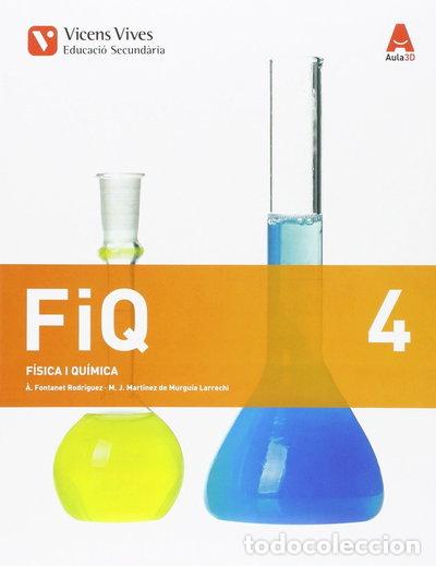 Livres: FIQ 4 (F&iacute;sica i Qu&iacute;mica) ESO Aula 3D- 9788468236032