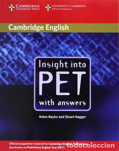 Libros: Insight into PET Student's Book without Answers- 9780521527545