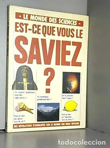 Libros: Le monde des sciences- 9782701504131