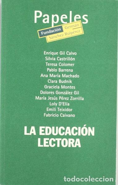 Libros: La educaci&oacute;n lectora- 9788489384309