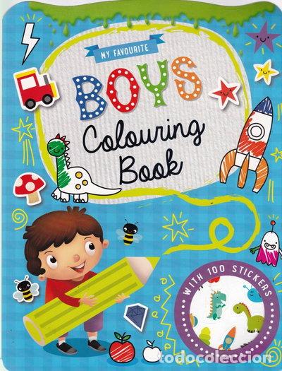Libros: My Favourite Boys Colouring Book- 9789387758025