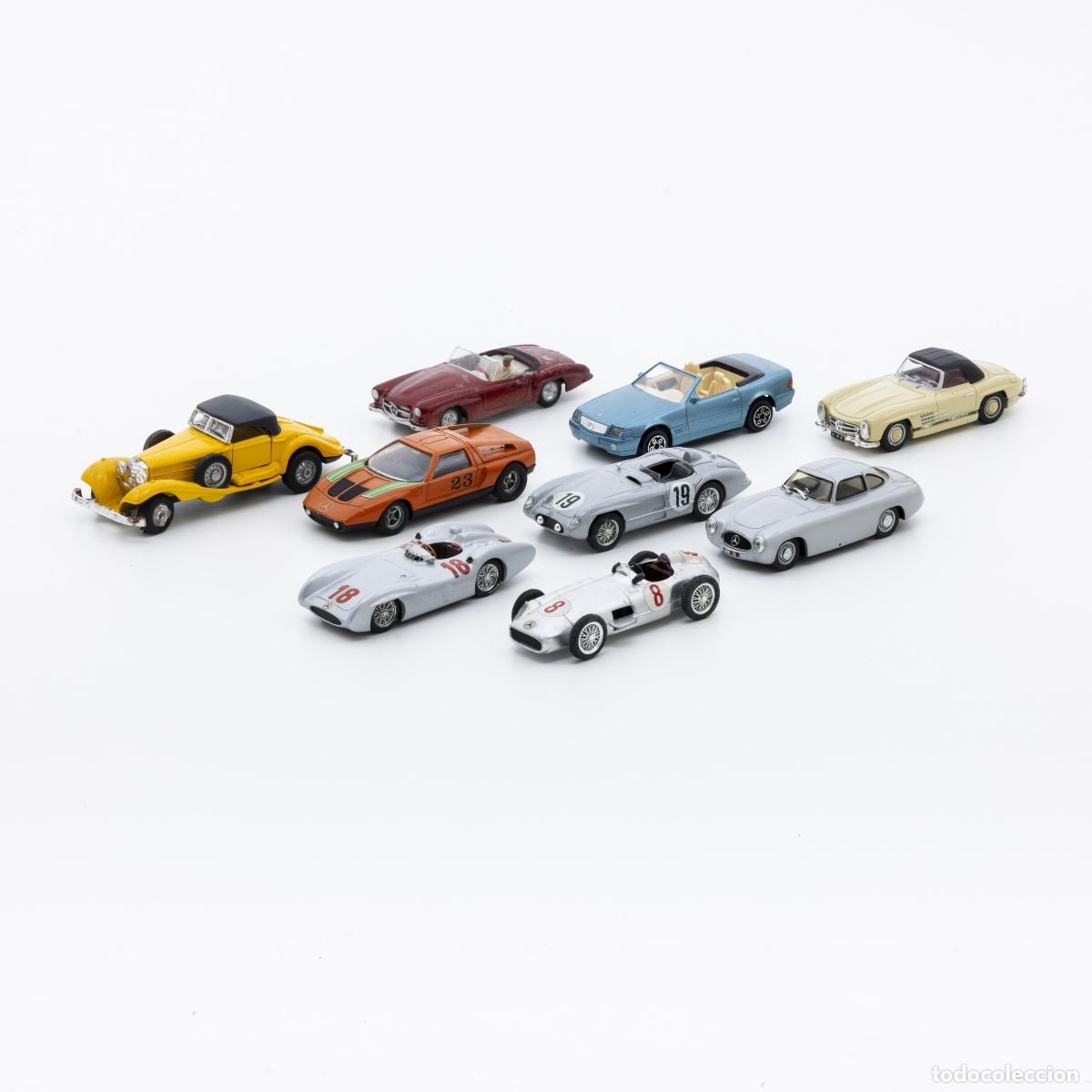 B&uuml;cher: Juguetes - Nueve coches Mercedes en miniatura