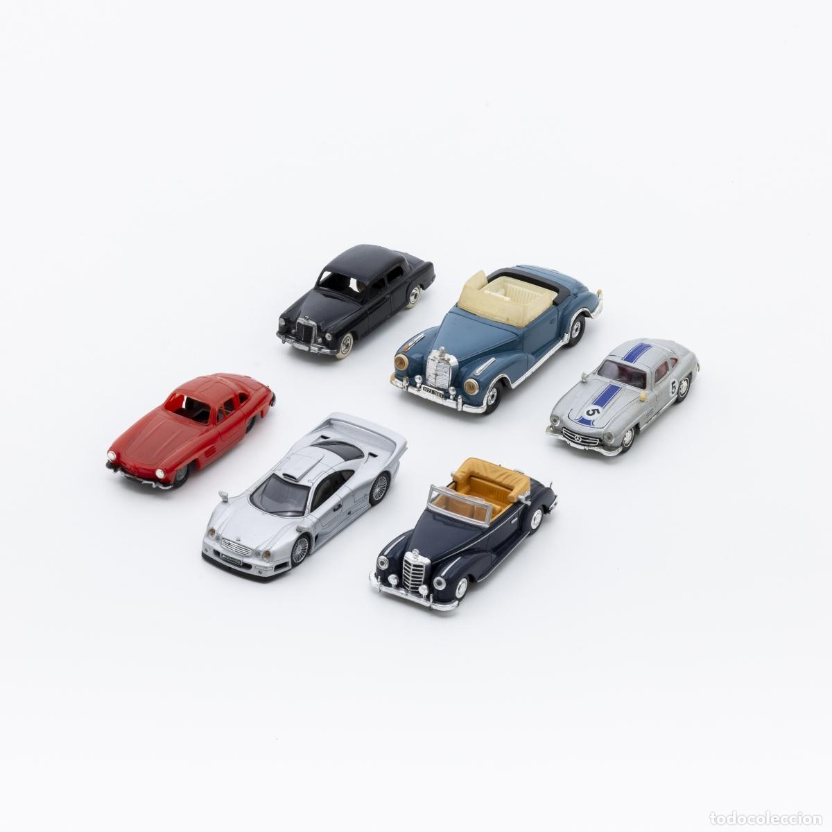 Livres: Juguetes - Seis coches Mercedes-Benz en miniatura