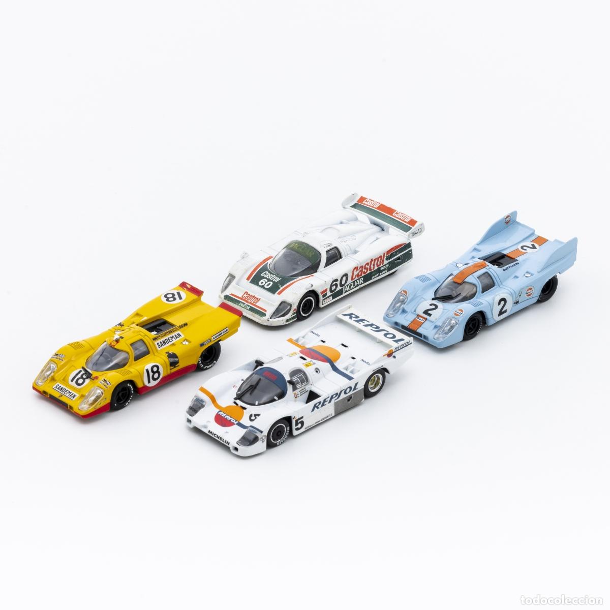 Livres: Juguetes: Cuatro coches de las marcas Corgi y Brumm.